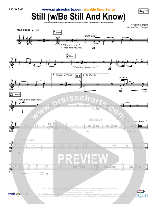 Still French Horn 1/2 (Don Moen)