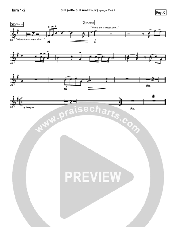 Still French Horn 1/2 (Don Moen)