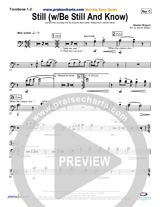 Still Trombone 1/2 (Don Moen)