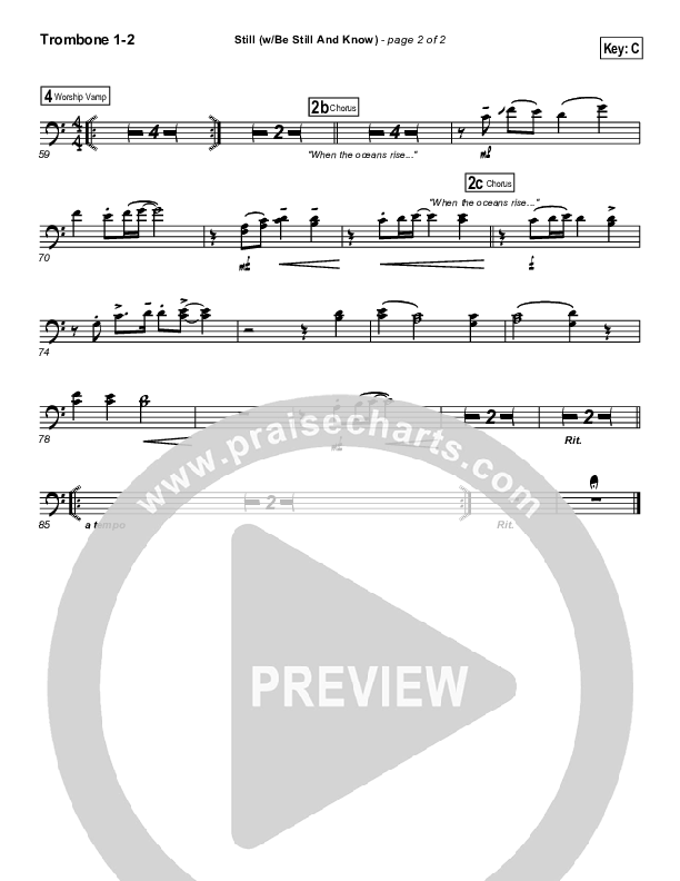 Still Trombone 1/2 (Don Moen)