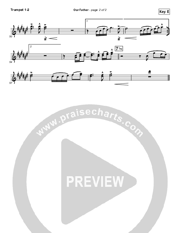 Our Father Brass Pack (Hillsong Worship)