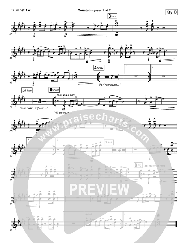 Mountain Trumpet 1,2 (Hillsong Worship)