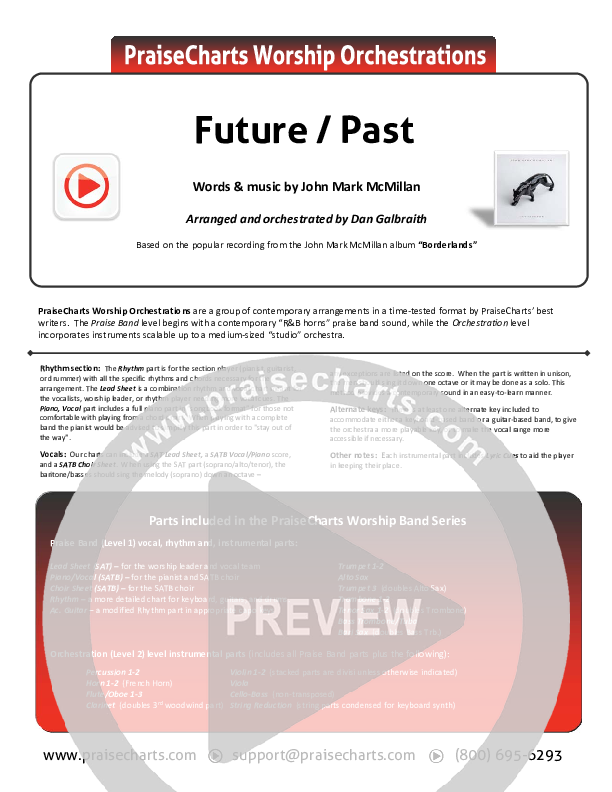 Future Past Cover Sheet (John Mark McMillan)