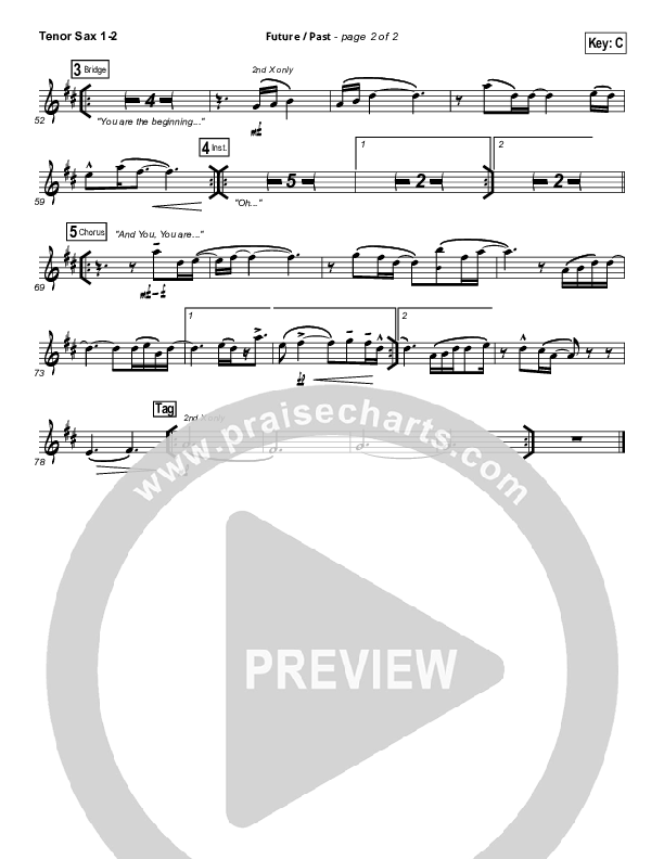 Future Past Tenor Sax 1/2 (John Mark McMillan)