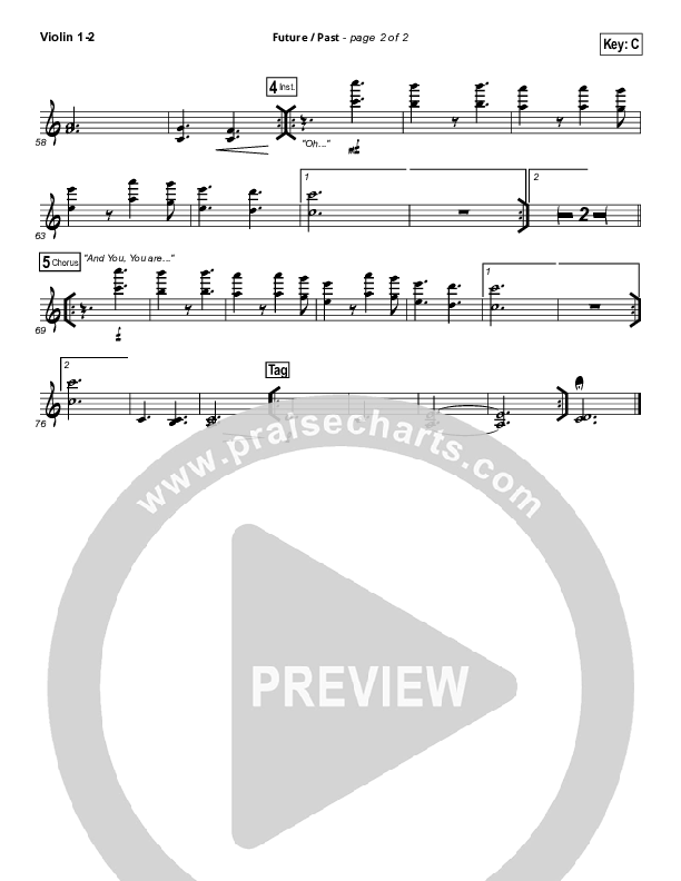 Future Past Violin 1/2 (John Mark McMillan)