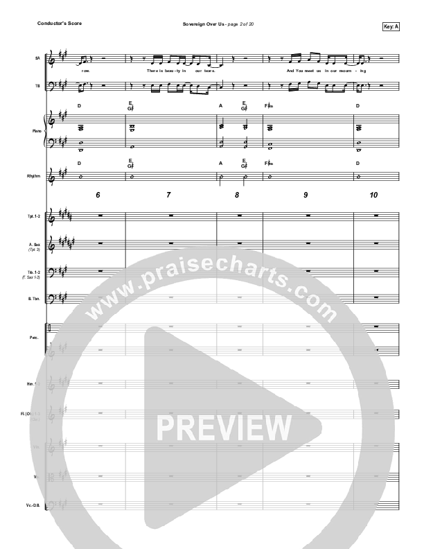 Sovereign Over Us Orchestration (Michael W. Smith)