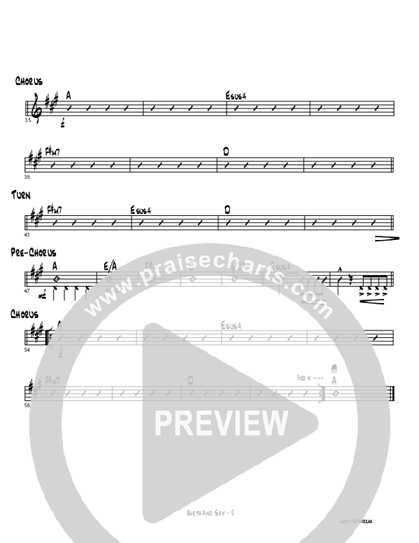 Earth And Sky Rhythm Chart (Cindy Cruse Ratcliff)