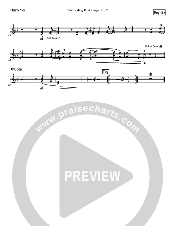 Everlasting God Brass Pack (Brenton Brown)