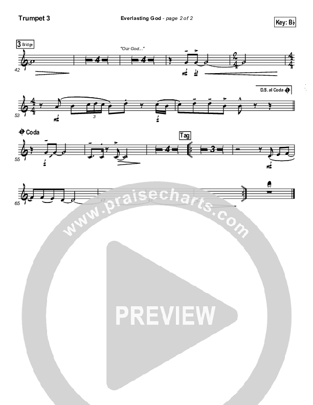 Everlasting God Trumpet 3 (Brenton Brown)
