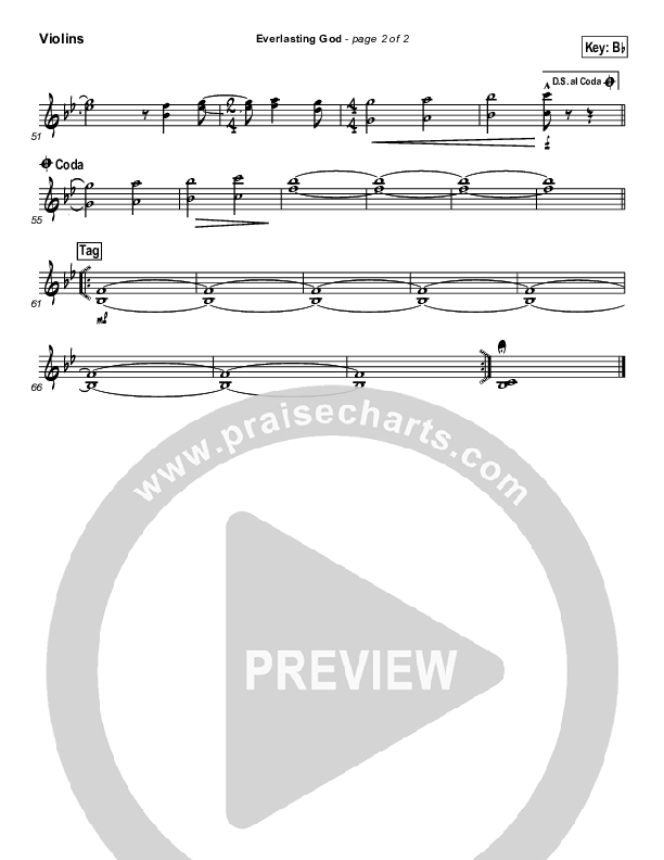 Everlasting God Violins (Brenton Brown)