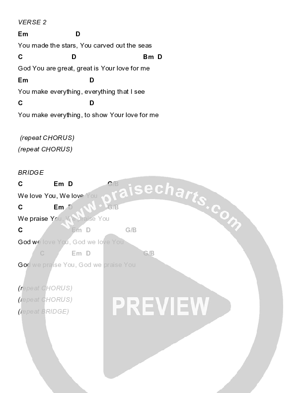 Look At Our God Chords & Lyrics (North Point Kids / Casey Darnell)