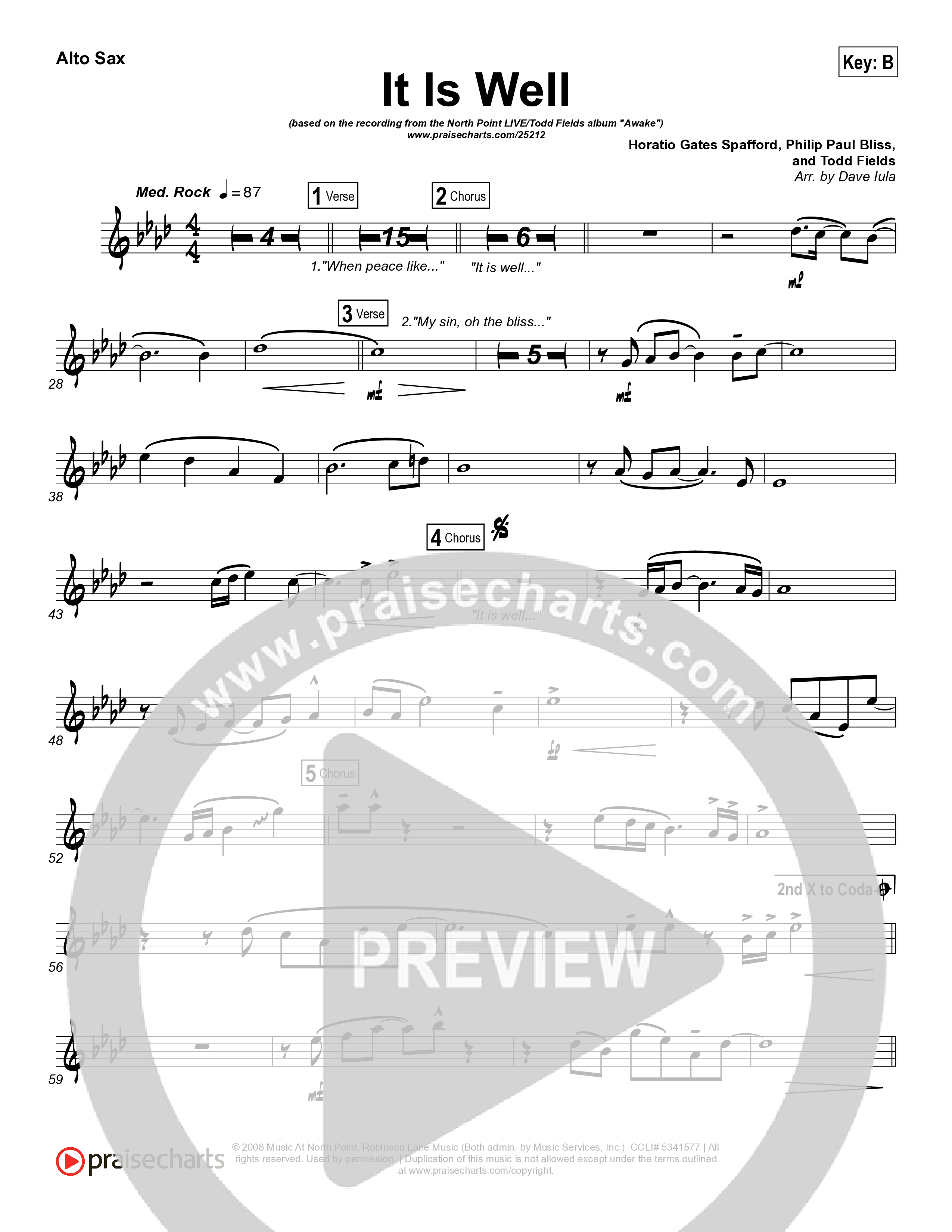 It Is Well Wind Pack (Todd Fields / North Point Worship)