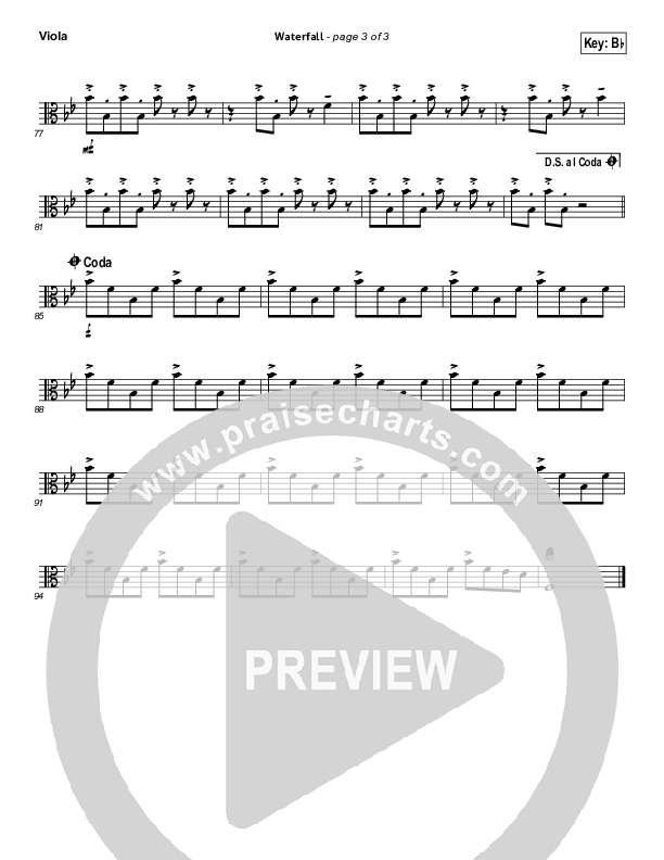 Waterfall Viola (Chris Tomlin)