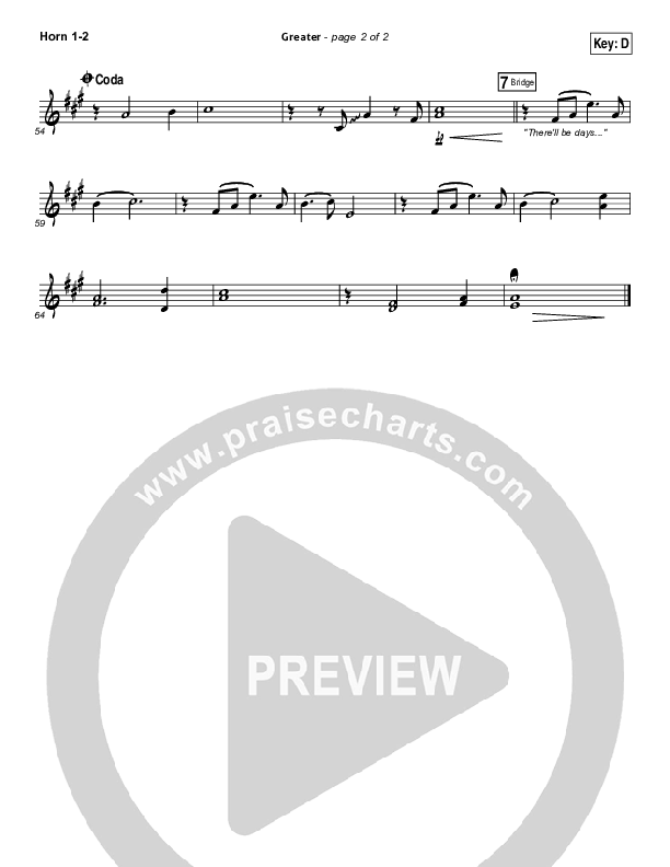 Greater Brass Pack (MercyMe)