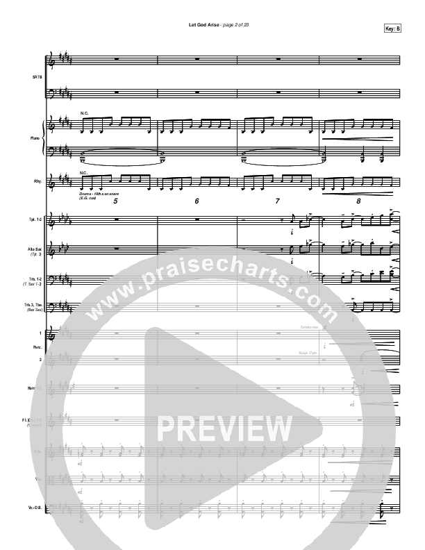 Let God Arise Orchestration (Chris Tomlin)
