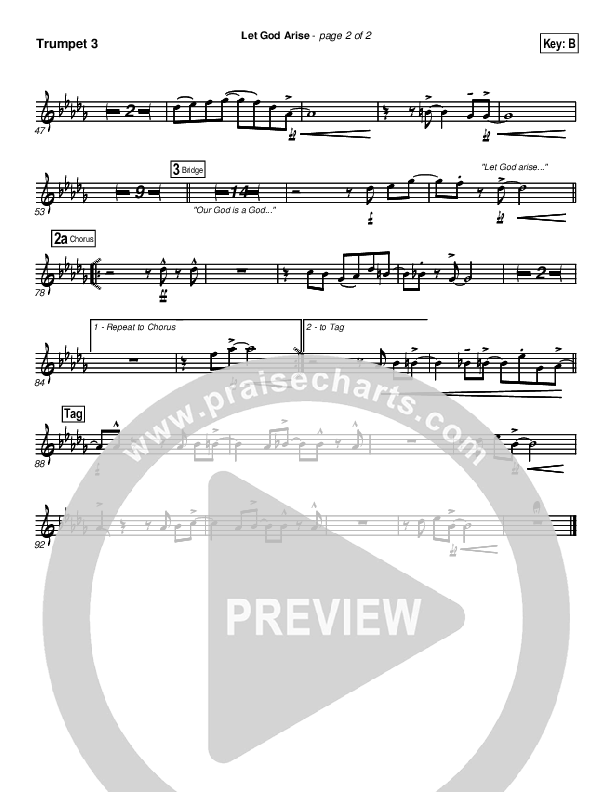 Let God Arise Trumpet 3 (Chris Tomlin)