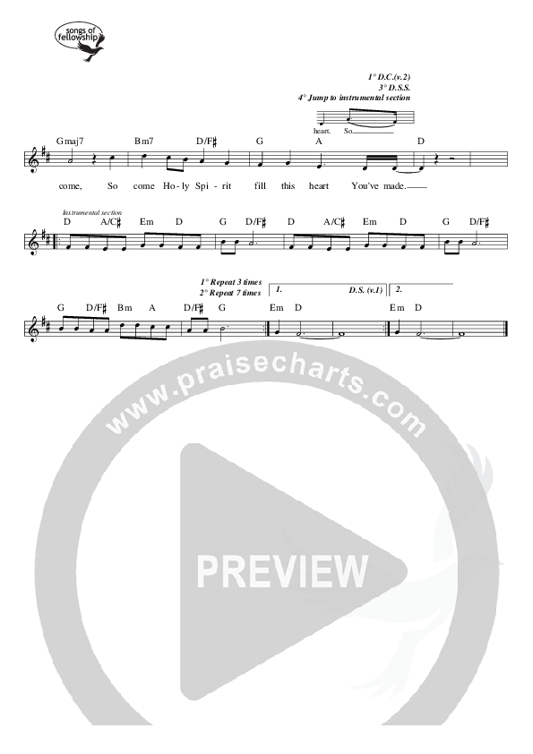 The Promise Isn't Over Lead Sheet (Life Worship)