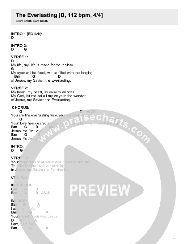 The Everlasting Chords & Lyrics (Highpoint Collective)