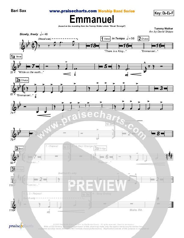 Emmanuel Bari Sax (Tommy Walker)