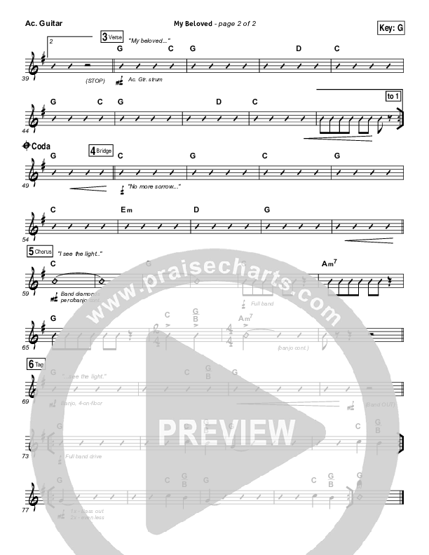 My Beloved Acoustic Guitar (David Crowder)