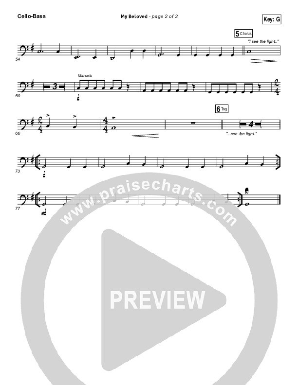 My Beloved Cello/Bass (David Crowder)