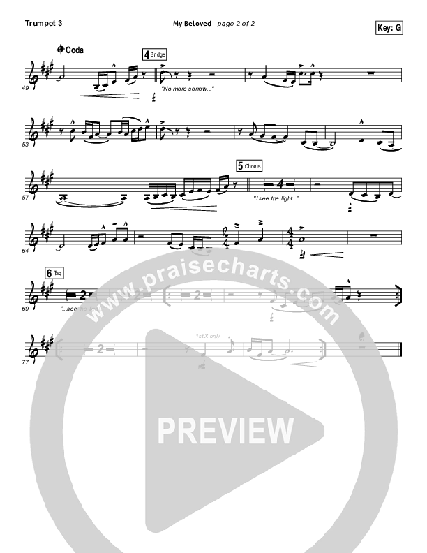 My Beloved Trumpet 3 (David Crowder)