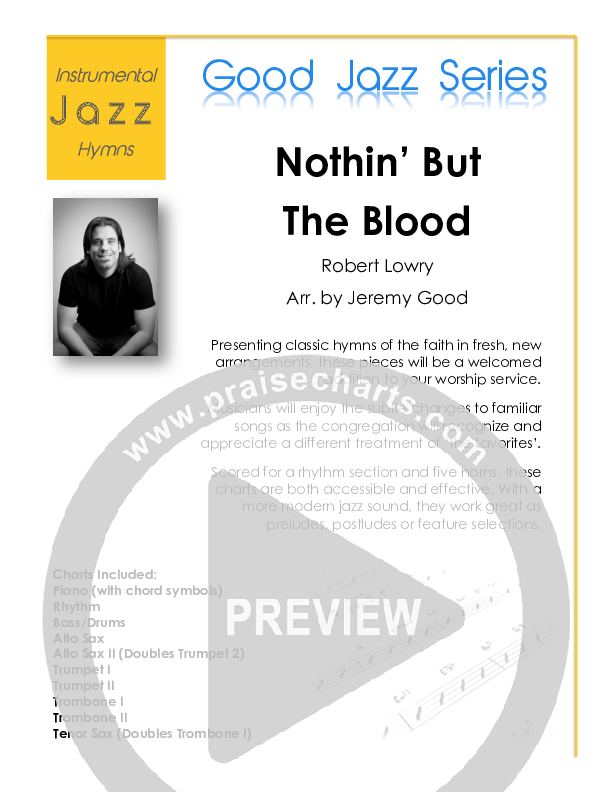 Nothing But The Blood (Instrumental) Cover Sheet (Good Jazz Series)