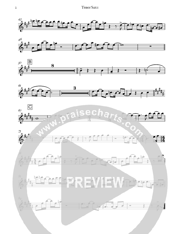 Nothing But The Blood (Instrumental) Tenor Sax 2 (Good Jazz Series)