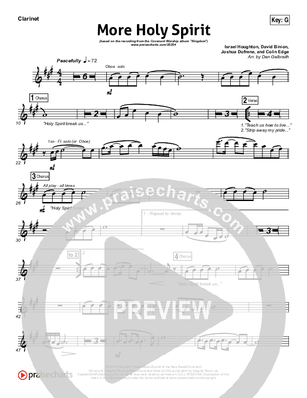 More Holy Spirit Wind Pack (Covenant Worship / Joshua Dufrene / David Binion / Colin Edge / Nicole Binion)