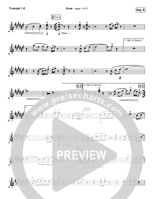 Risen Trumpet 1,2 (Covenant Worship / Nicole Binion / Israel Houghton)