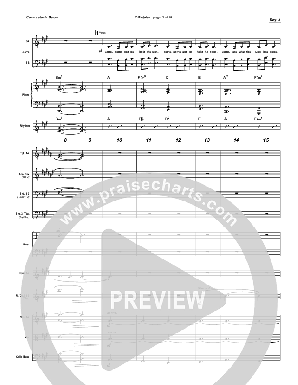 O Rejoice Orchestration (Hillsong Worship)