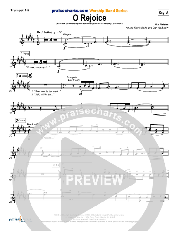 O Rejoice Brass Pack (Hillsong Worship)