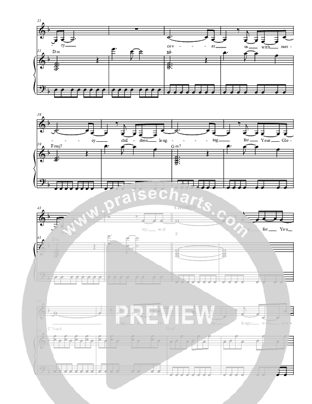 My Soul Longs Piano/Vocal (Christ For The Nations)