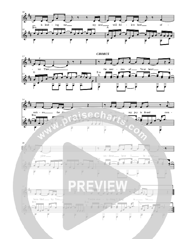 I Will Abide Piano/Vocal (Christ For The Nations)