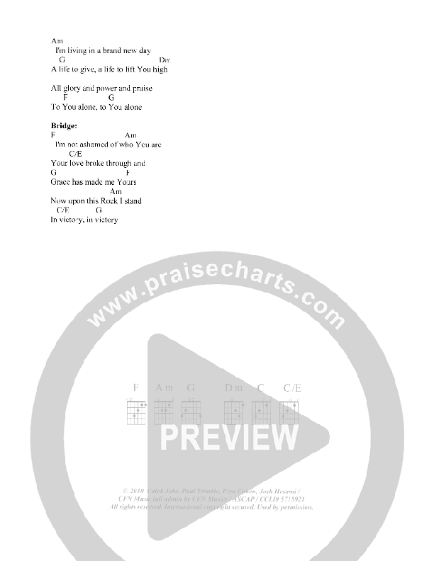 You Are Chords & Lyrics (Christ For The Nations)