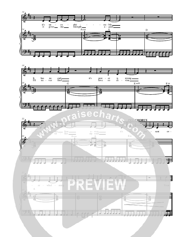 Something So Real Piano/Vocal (Christ For The Nations)