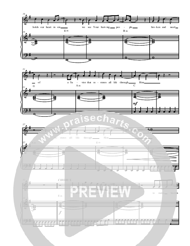 Be The Remedy Piano/Vocal (Youth For The Nations)