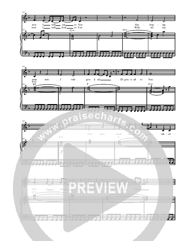 Freely Yours Piano/Vocal (Youth For The Nations)