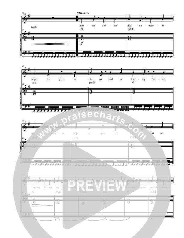 Hand Of God Piano/Vocal (Youth For The Nations)