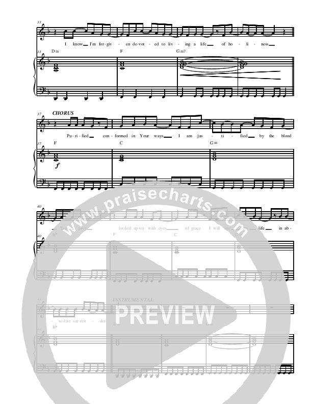 Absolute Surrender Piano/Vocal (Youth For The Nations)