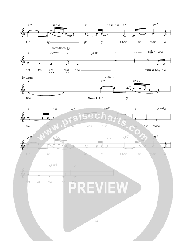 The Reason Why Lead Sheet (Hillsong Worship)