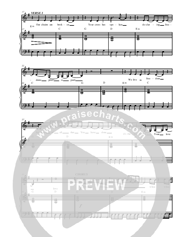 Wonderful Love Piano/Vocal (Youth For The Nations)