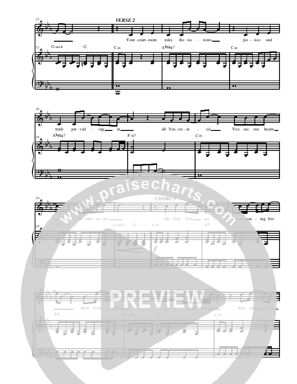 Have Mercy Once Again Piano/Vocal (Christ For The Nations)