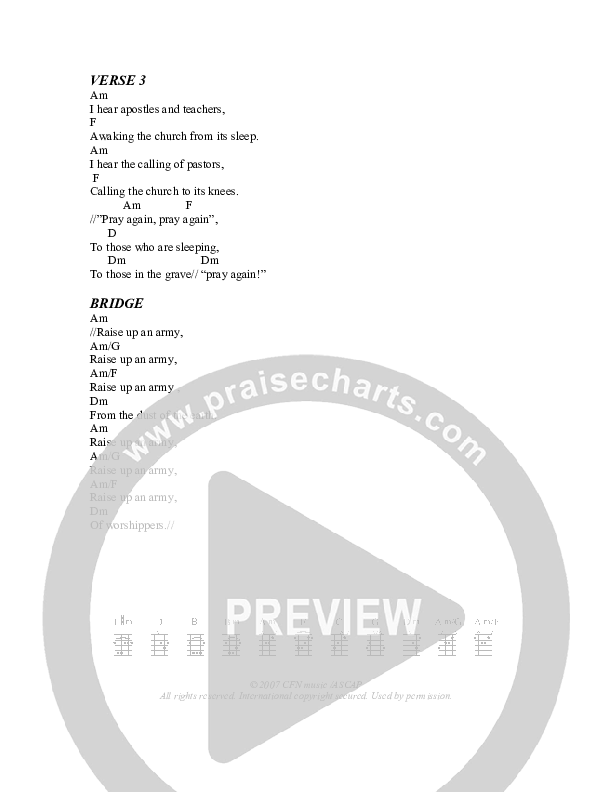Song Of Ezekiel Chords & Lyrics (Christ For The Nations)
