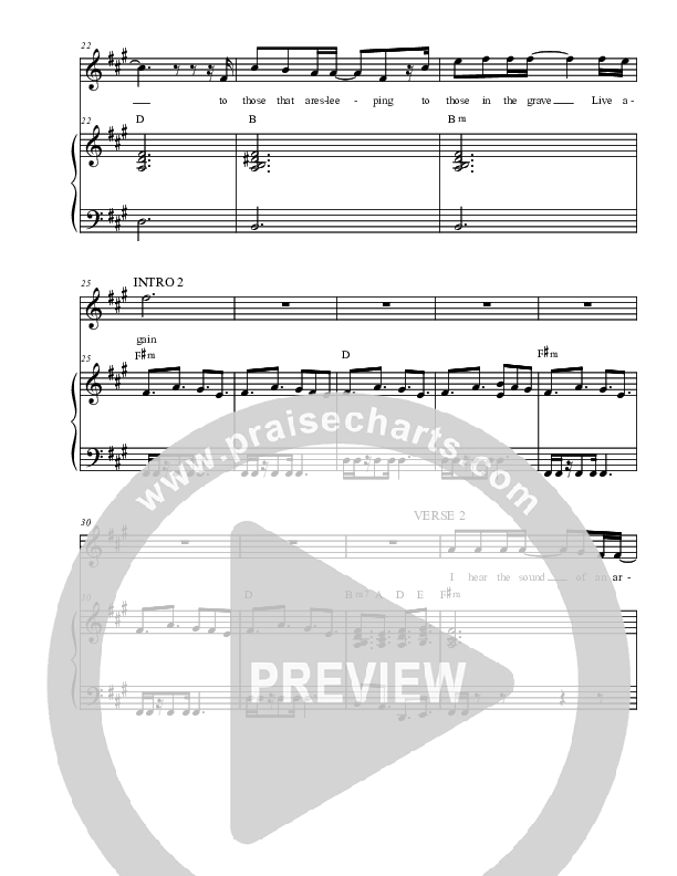 Song Of Ezekiel Piano/Vocal (Christ For The Nations)