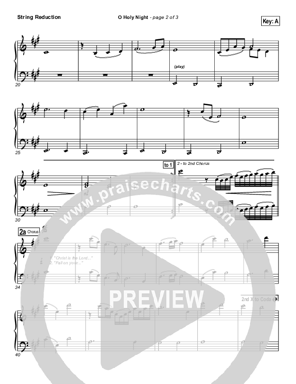 O Holy Night Synth Strings (Hillsong Worship)