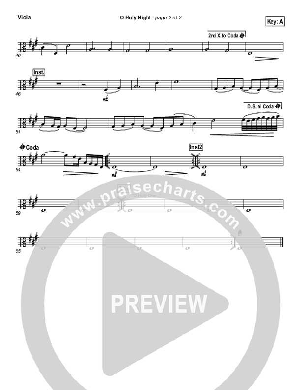 O Holy Night Sheet Music PDF (Hillsong Worship) - PraiseCharts