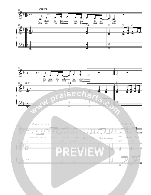 Pursuer Of My Soul Piano/Vocal (Christ For The Nations)