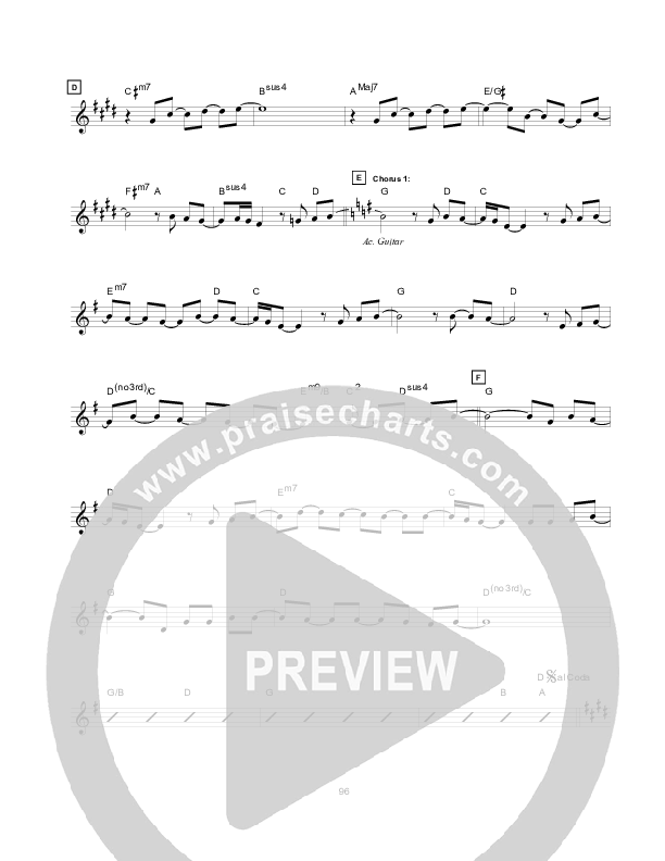 Star Of Bethlehem Lead Sheet (Hillsong Worship)