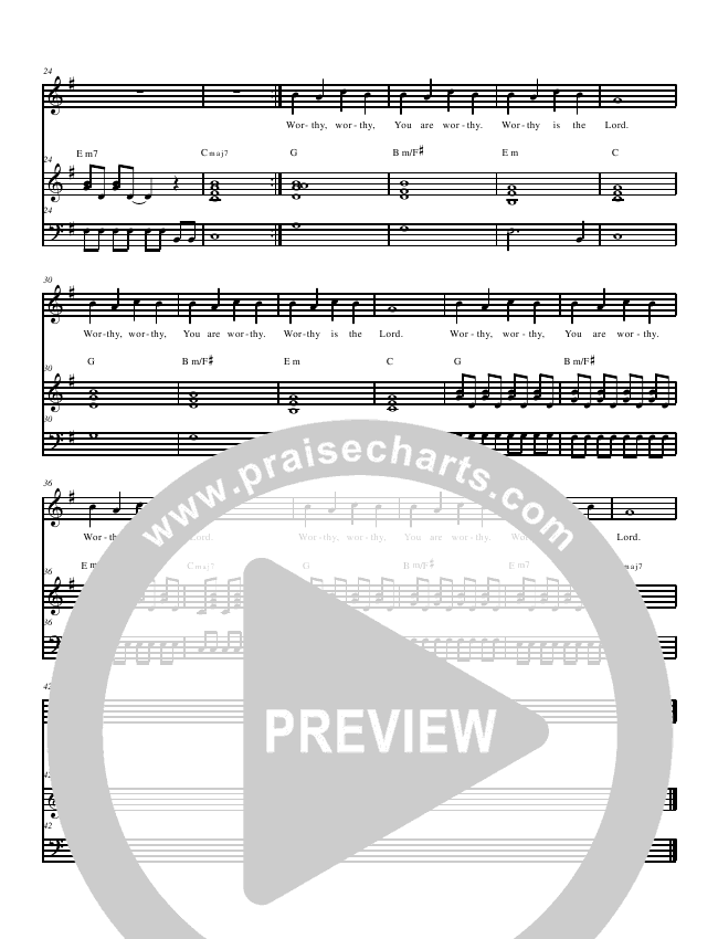 Alabaster Jar Sheet Music PDF (Christ For The Nations) PraiseCharts